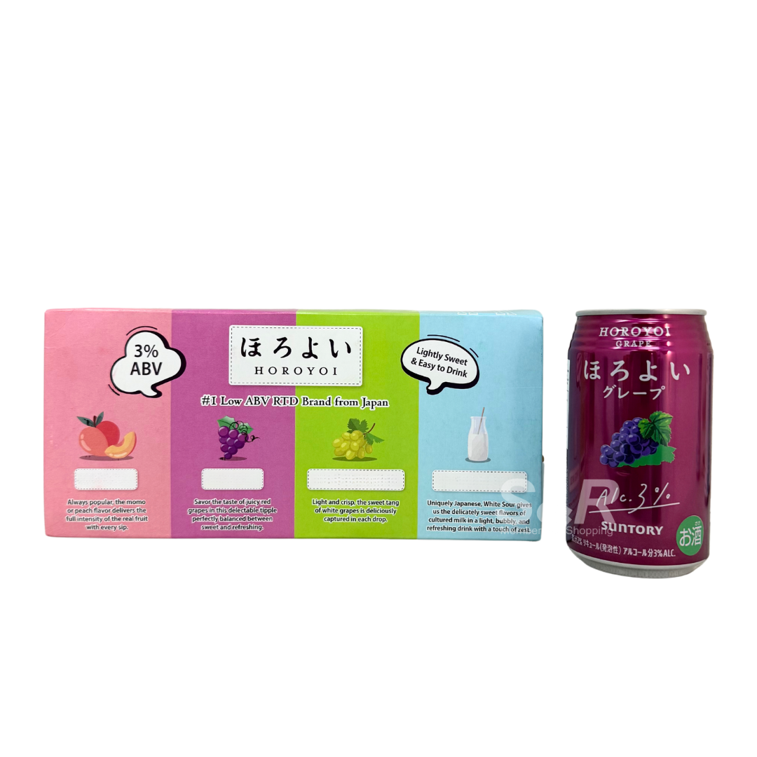 Suntory Horoyoi Assorted Chu-hi Alcohol 8 Cans x 350mL